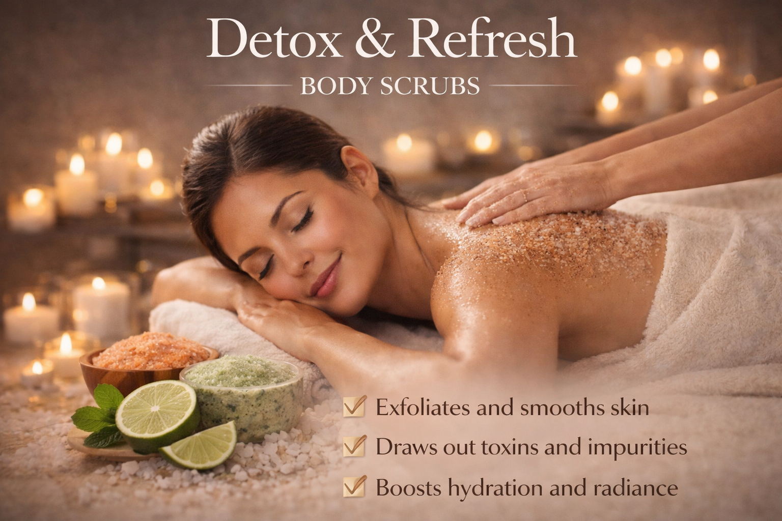 Detox & Refresh Body Scrubs
